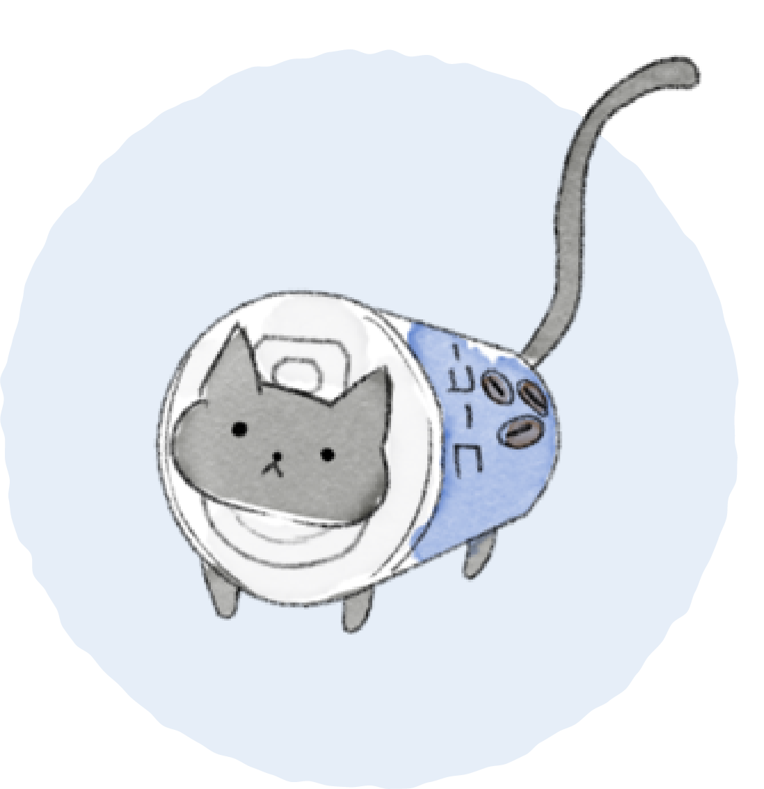 コーヒー缶（弟）